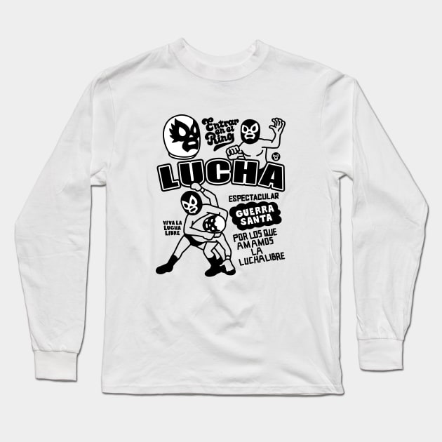 GUERRA SANTA#Tres Long Sleeve T-Shirt by RK58